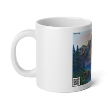 Load image into Gallery viewer, &#39;Gold Rising&quot; with &quot;The Sabbath&quot; QR code Mug, 20oz
