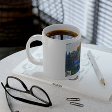 Load image into Gallery viewer, &#39;Gold Rising&quot; with &quot;The Sabbath&quot; QR code Mug, 20oz
