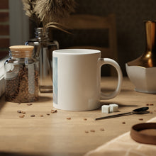 Load image into Gallery viewer, &quot;December Dreaming&quot; with &quot;Unto Us A Savior&quot; QR code Mug, 20oz
