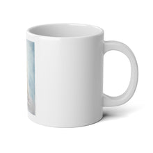 Load image into Gallery viewer, &quot;December Dreaming&quot; with &quot;Unto Us A Savior&quot; QR code Mug, 20oz
